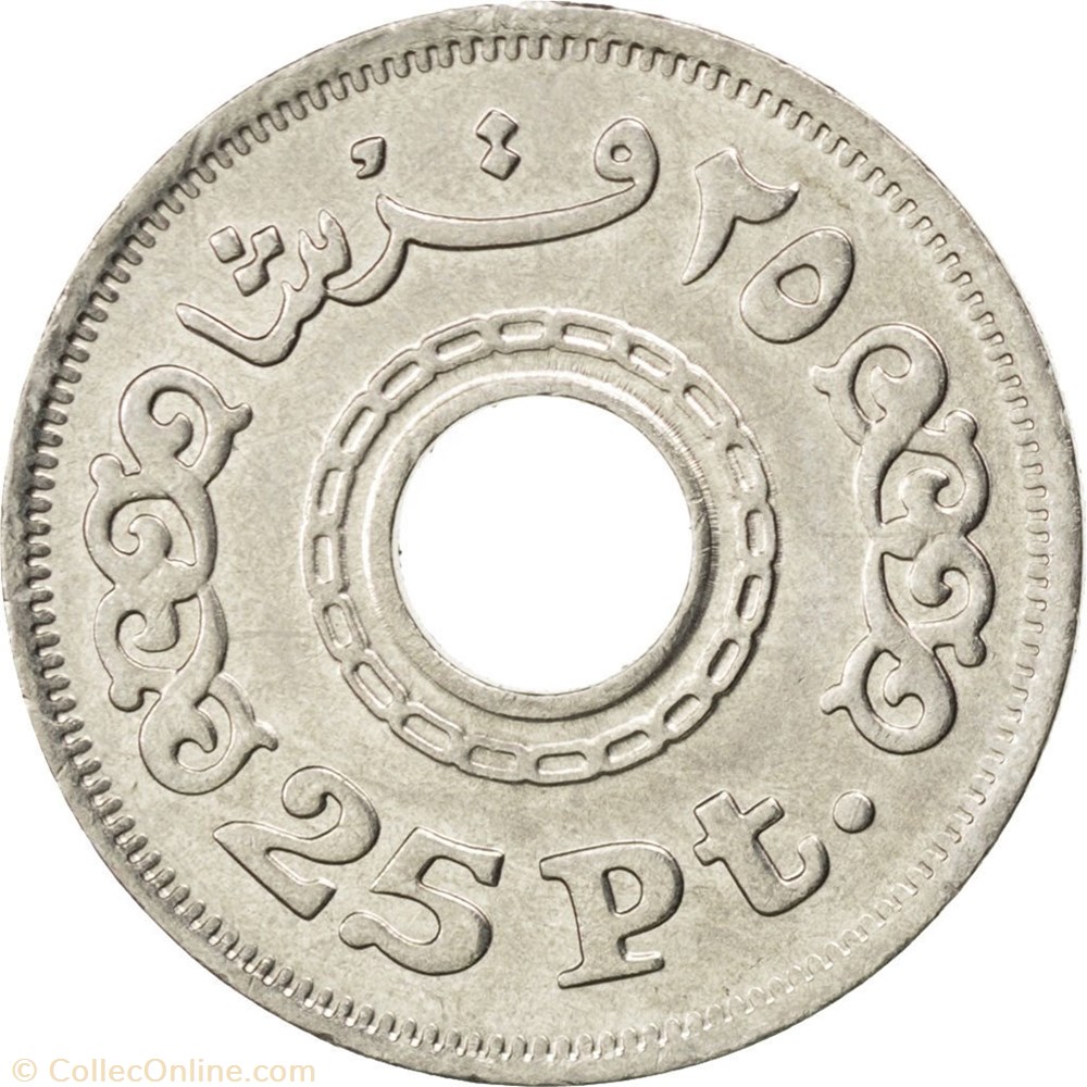 25 Piastres coin world egypt 25 piastres