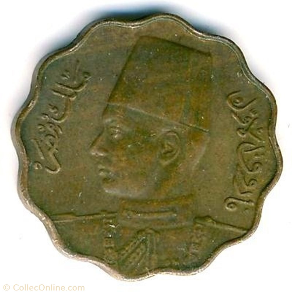 coins world egypt 5 milliemes