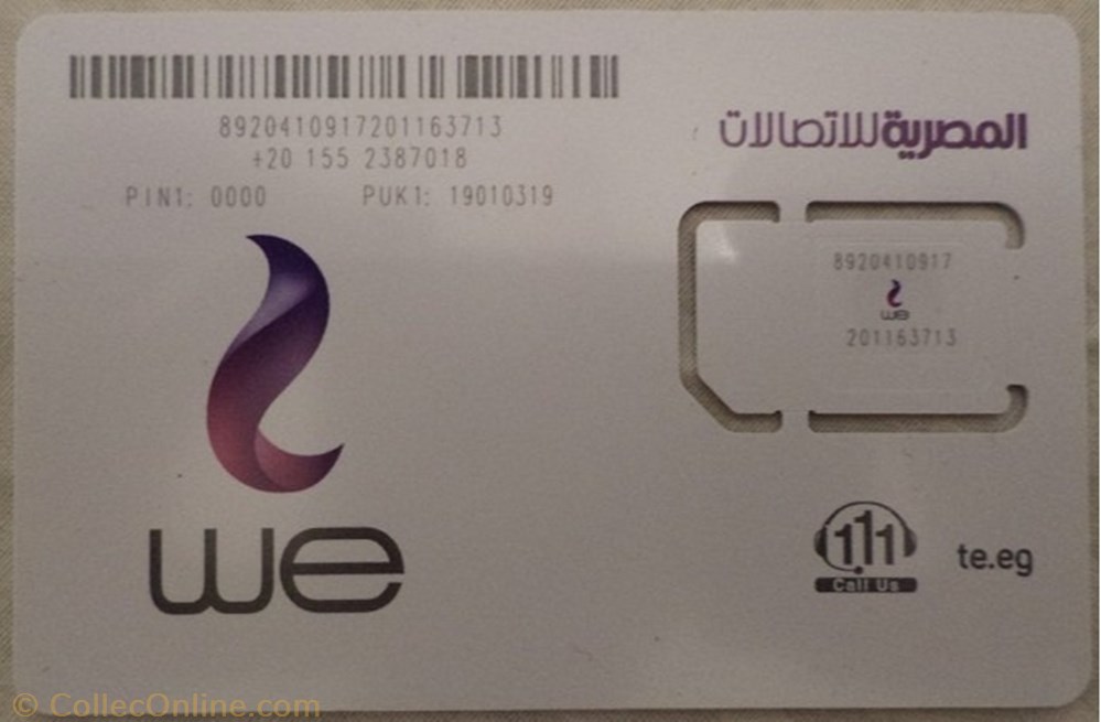 WE SIM Card other phonecard we sim card