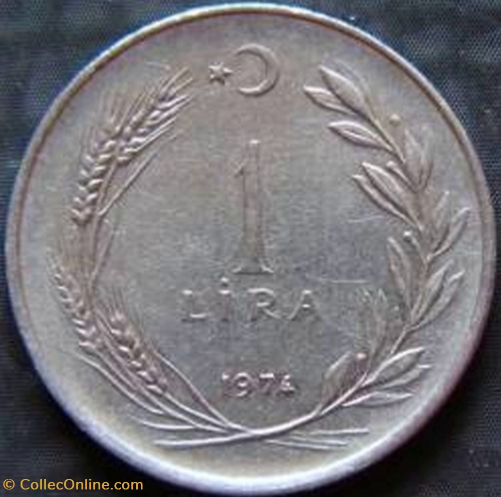 1 Lira (magnetic) coin world turkey 1 lira magnetic