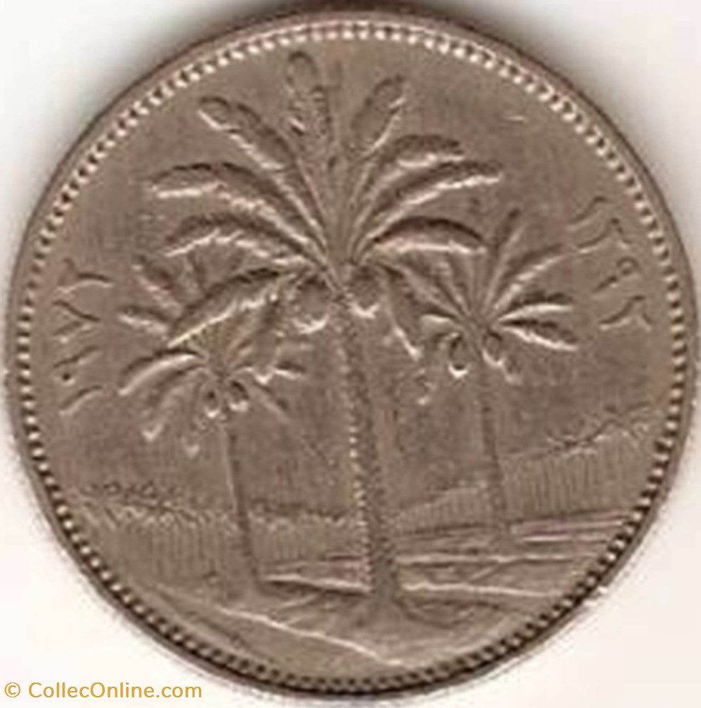 coin world iraq 50 fils