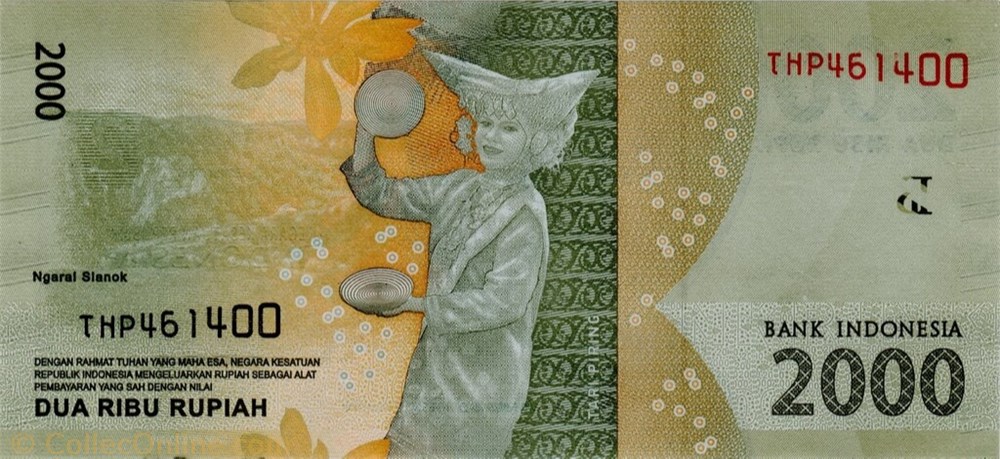 2,000 Rupiah banknote asium indonesium 2 000 rupiah