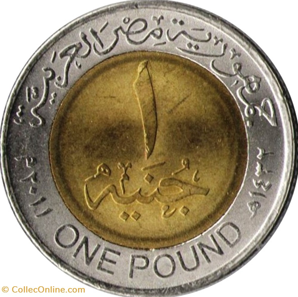coins world egypt 1 pound