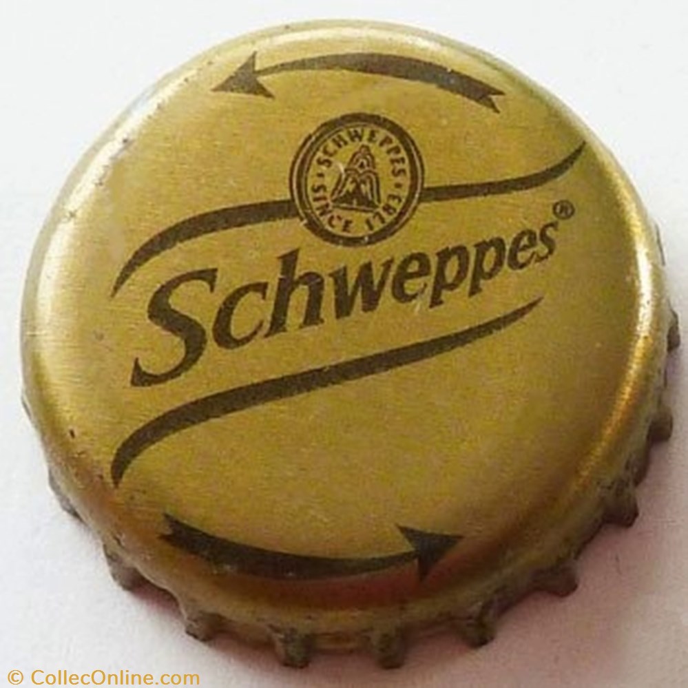 bottle cap schweppes