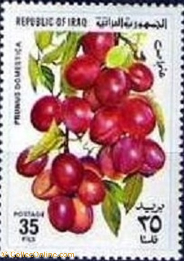 Peaches stamp asie iraq peaches