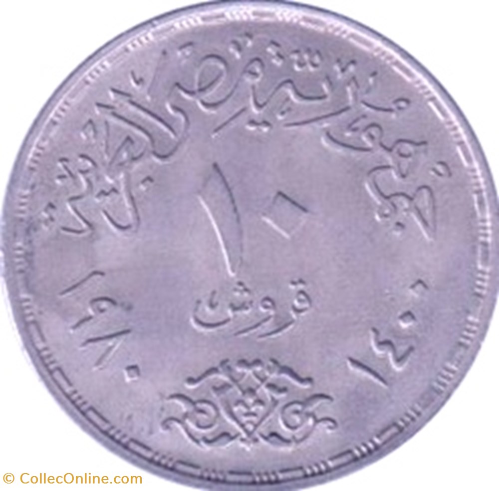 coins world egypt 10 piasters