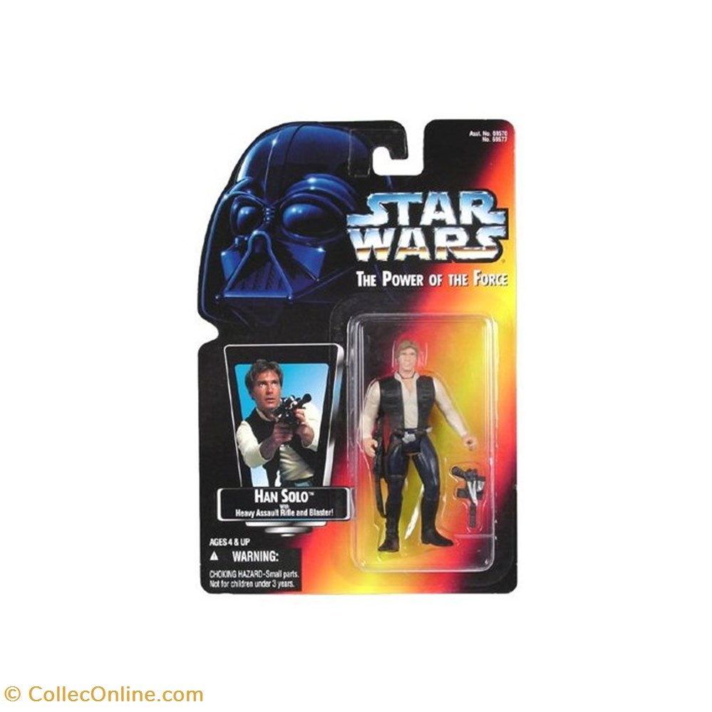 figurine cinema star wars potf2 red han solo
