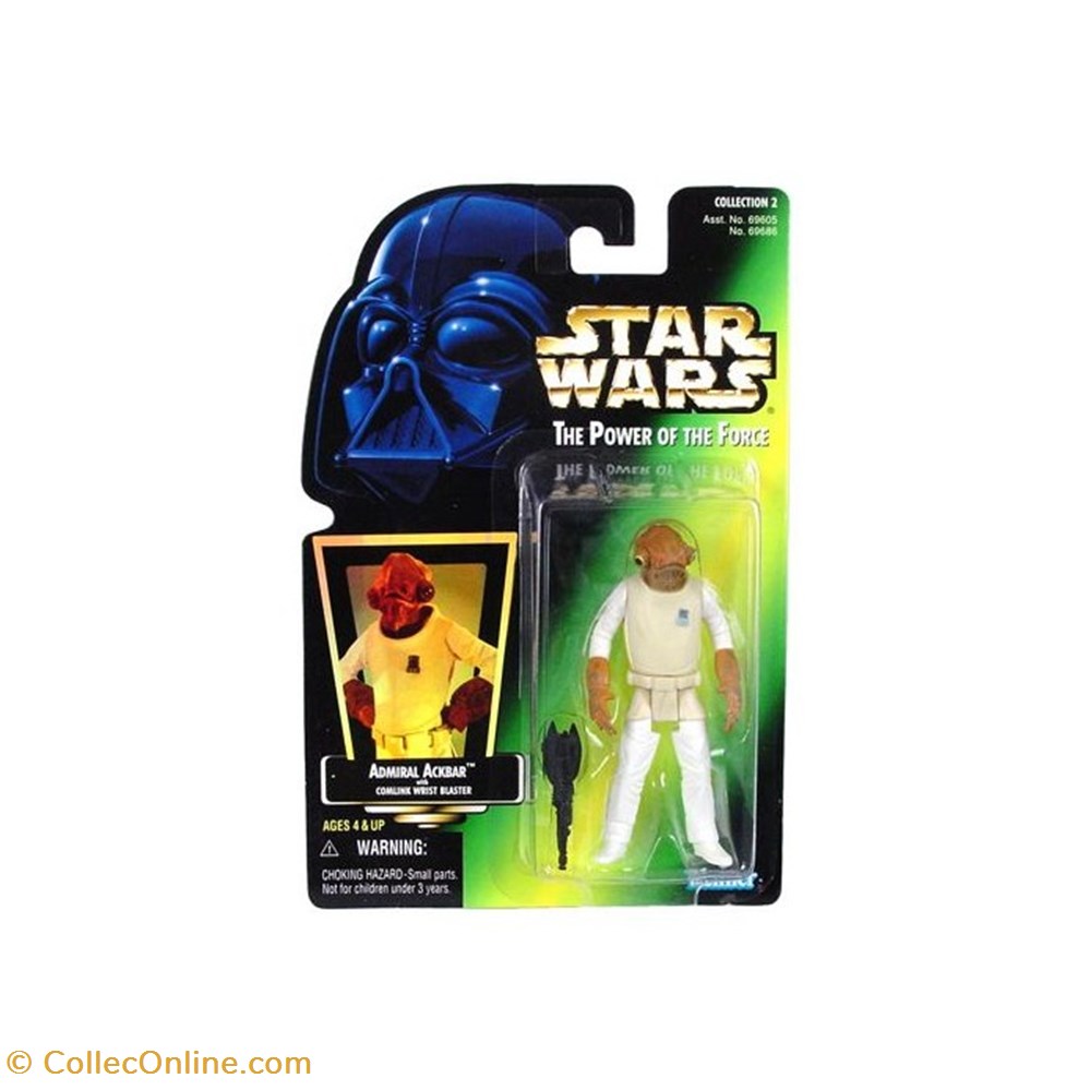 figurine cinema star wars potf2 green admiral ackbar
