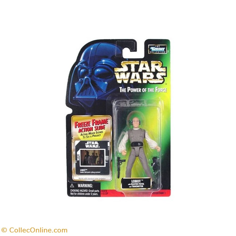 figurine cinema star wars potf2 green frame lobot