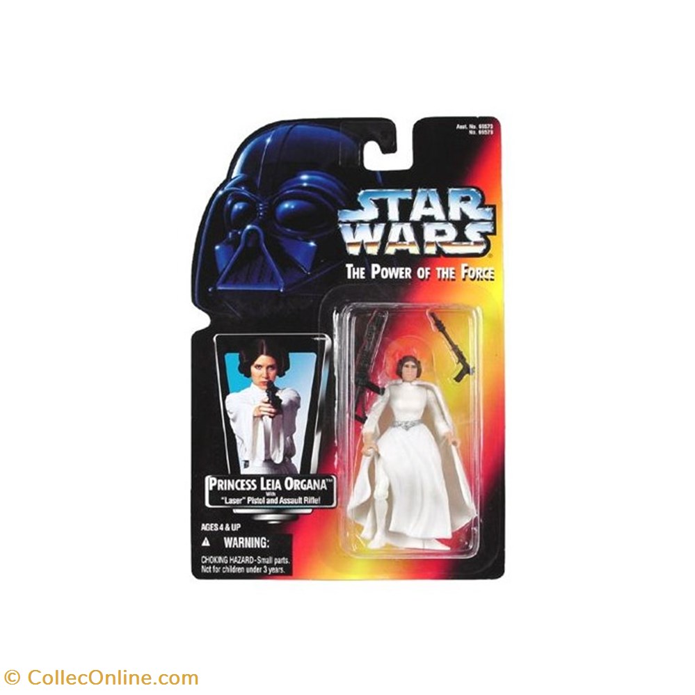 figurine cinema star wars potf2 red leia organa