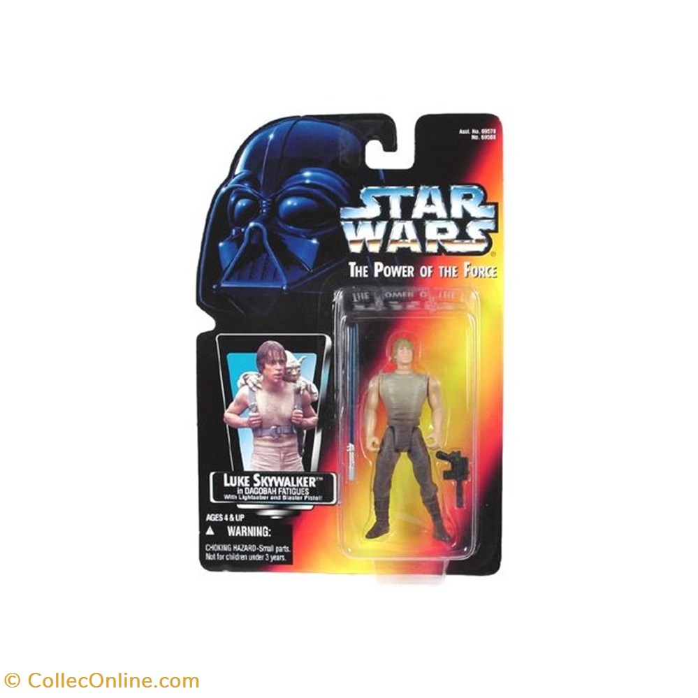 Star Wars POTF2 (Red) Luke Skywalker (Dagobah) figurine cinema star wars potf2 red luke skywalker dagobah