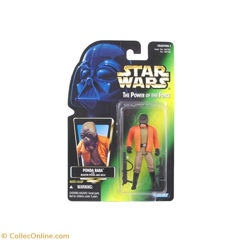 figurine cinema star wars potf2 green ponda baba