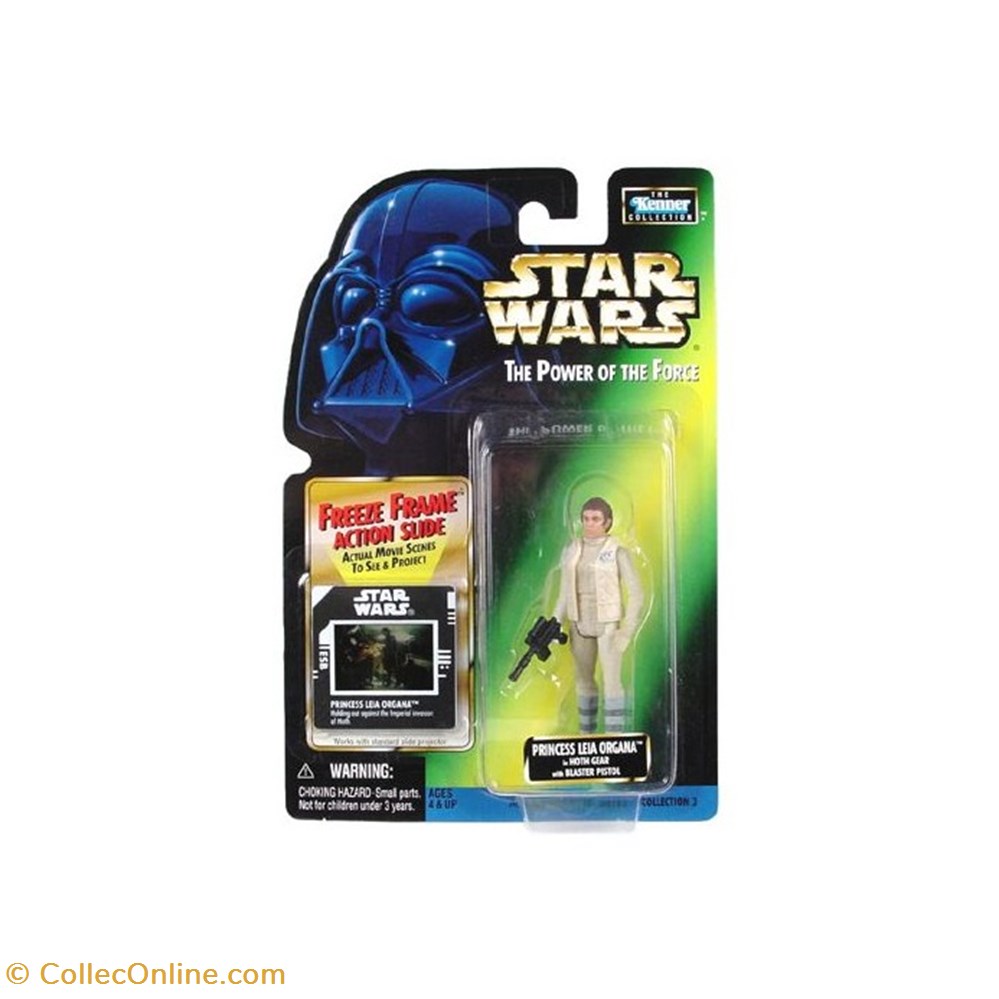 Star Wars POTF2 (Green Frame) Princess Leia Organa (Hoth Gear) figurine cinema star wars potf2 green frame princess leia organa hoth gear