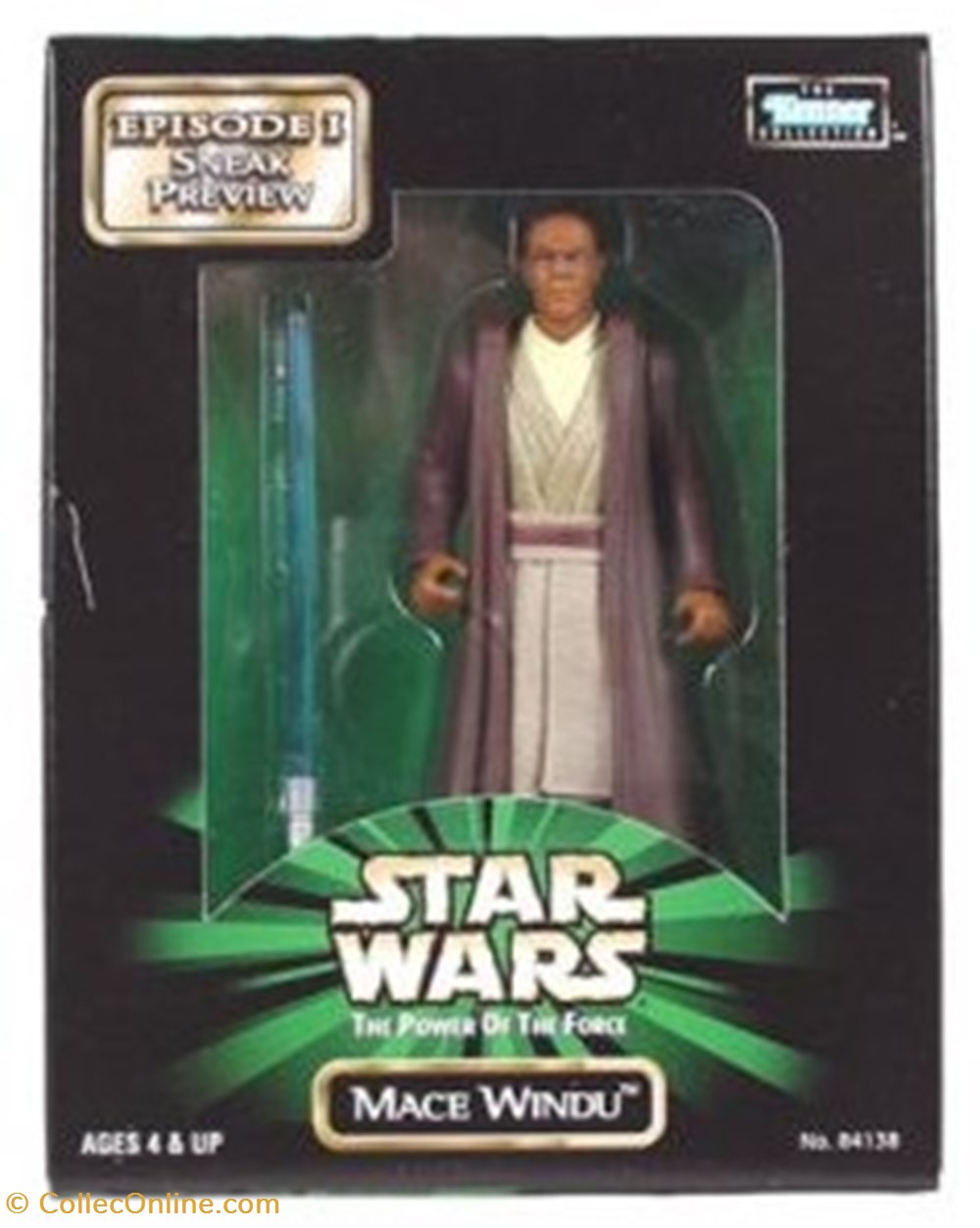 figurine cinema star wars tpm sneak peak mace windu