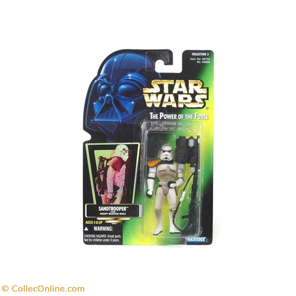 figurine cinema star wars potf2 green sandtrooper