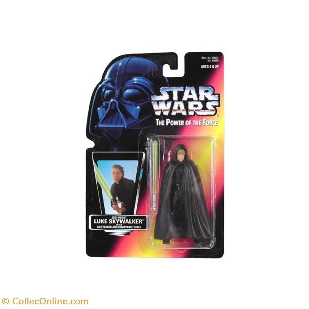 Star Wars POTF2 (Red) Luke Skywalker (Jedi Knight) figurine cinema star wars potf2 red luke skywalker jedi knight
