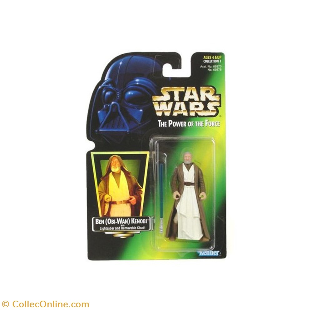 figurine cinema star wars potf2 green ben kenobi