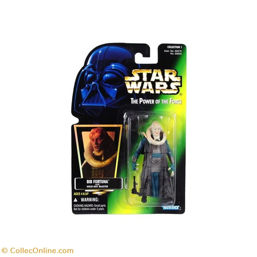 figurine cinema star wars potf2 green bib fortuna