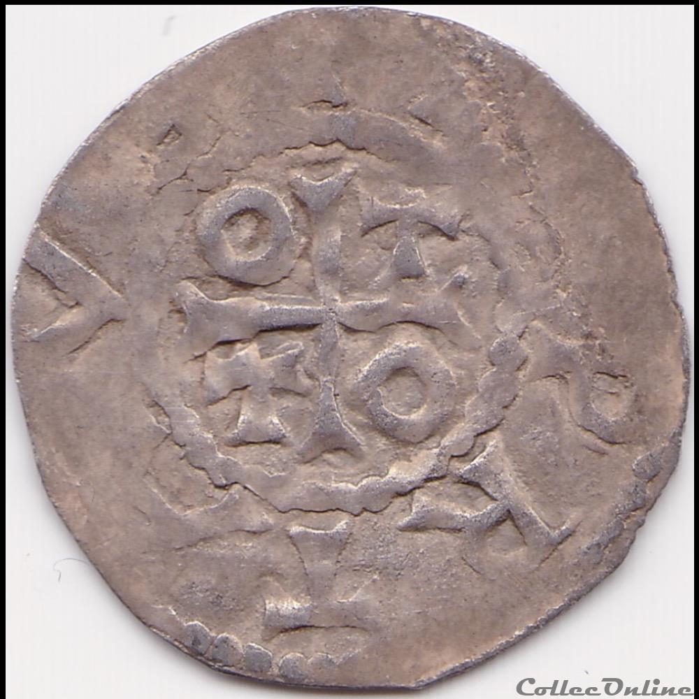 DENIER TYPE FLON N°1 PAGES 173 monnaie france feodale denier type flon n 1 pages 173