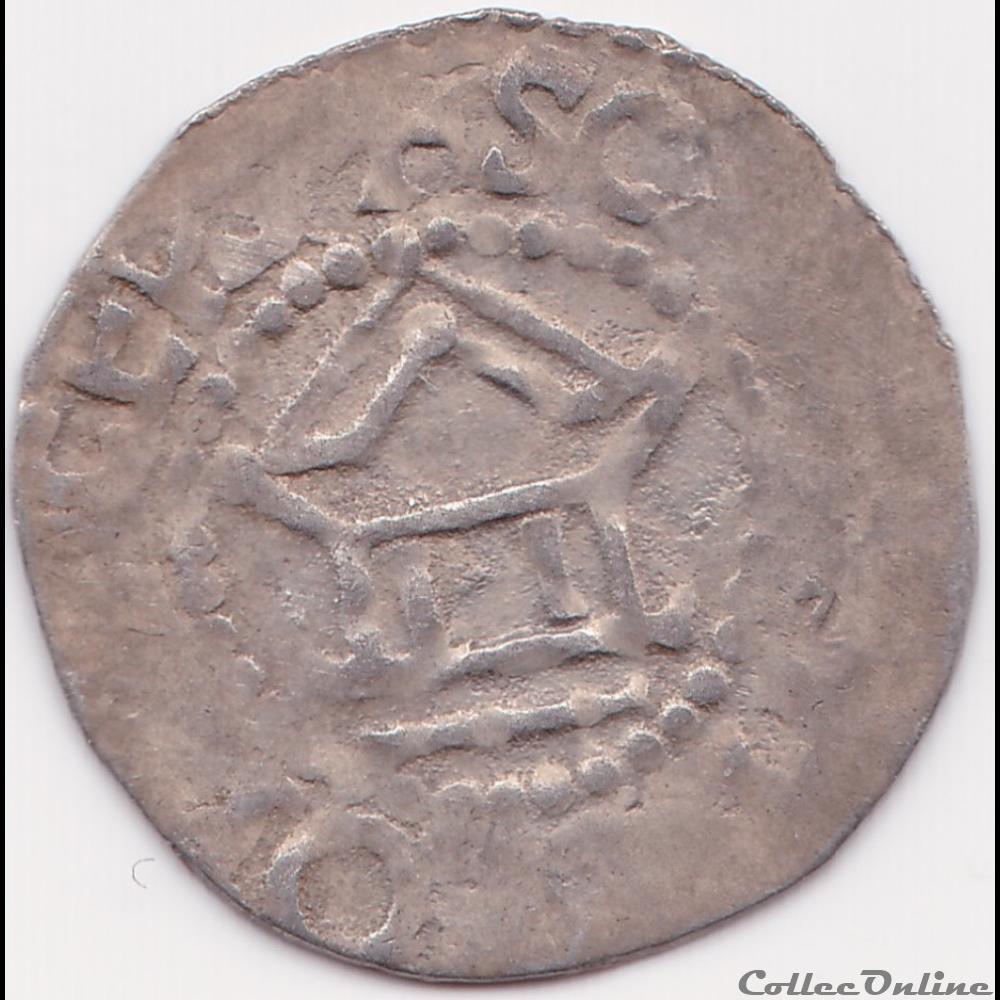 DENIER TYPE FLON N°1 PAGES 173 monnaie france feodale denier type flon n 1 pages 173