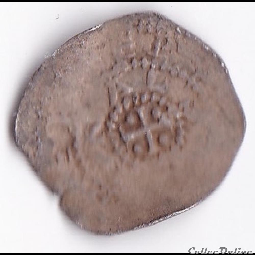 VARIANTE OBOLE INEDITE monnaie france feodale variante obole inedite