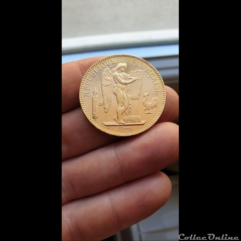 100 francs Genie 1909 A 2 monnaie france moderne 100 francs genie 1909 a