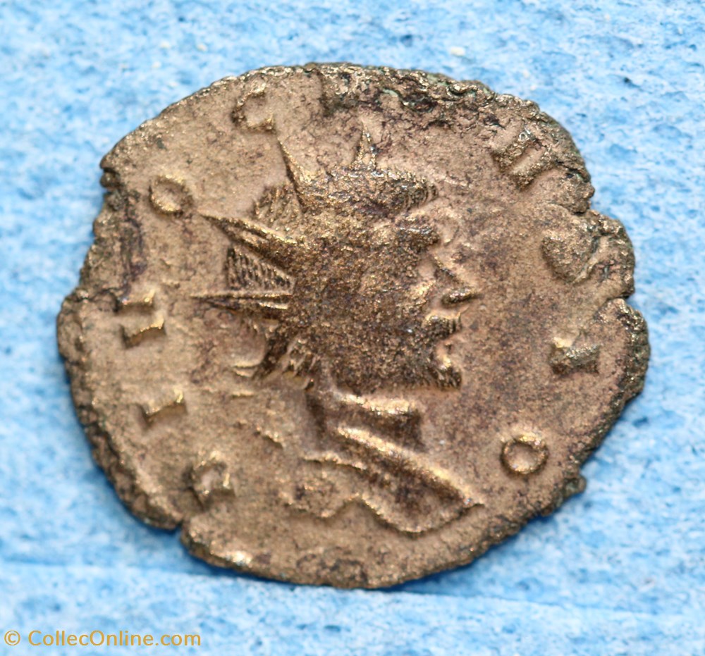 CLAUDE II Le Gothique Antoninien Avers : DIVO CLAVDIO Revers : CONSECRATIO monnaie antiquite jc ap romaine republicaine imperiale claude ii le gothique antoninien avers divo clavdio revers consecratio