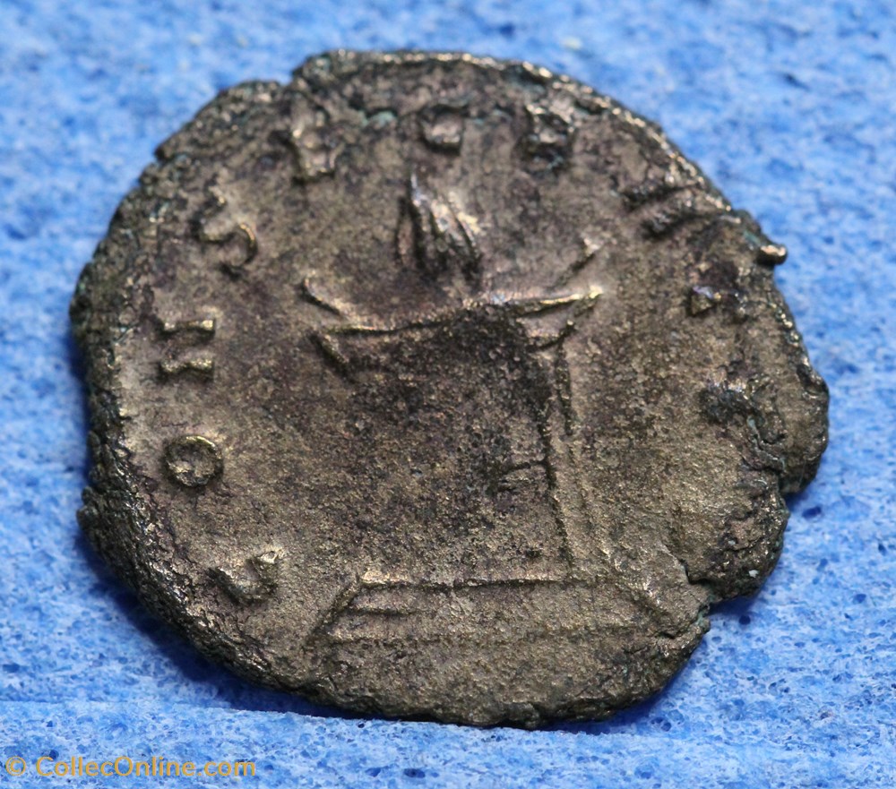 CLAUDE II Le Gothique Antoninien Avers : DIVO CLAVDIO Revers : CONSECRATIO monnaie antiquite jc ap romaine republicaine imperiale claude ii le gothique antoninien avers divo clavdio revers consecratio