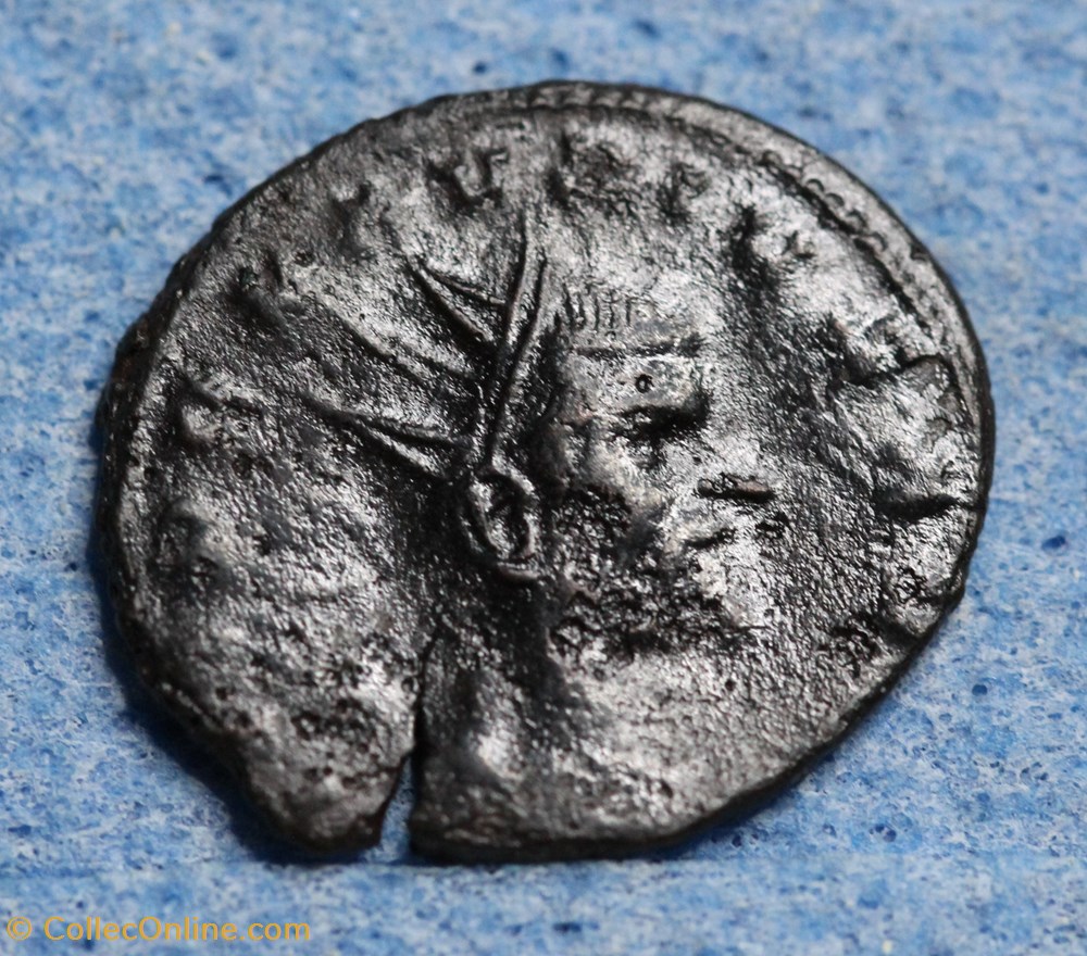 monnaie antiquite jc ap romaine republicaine imperiale claude ii le gothique antoninien avers imp clavdivs avg revers vberitas
