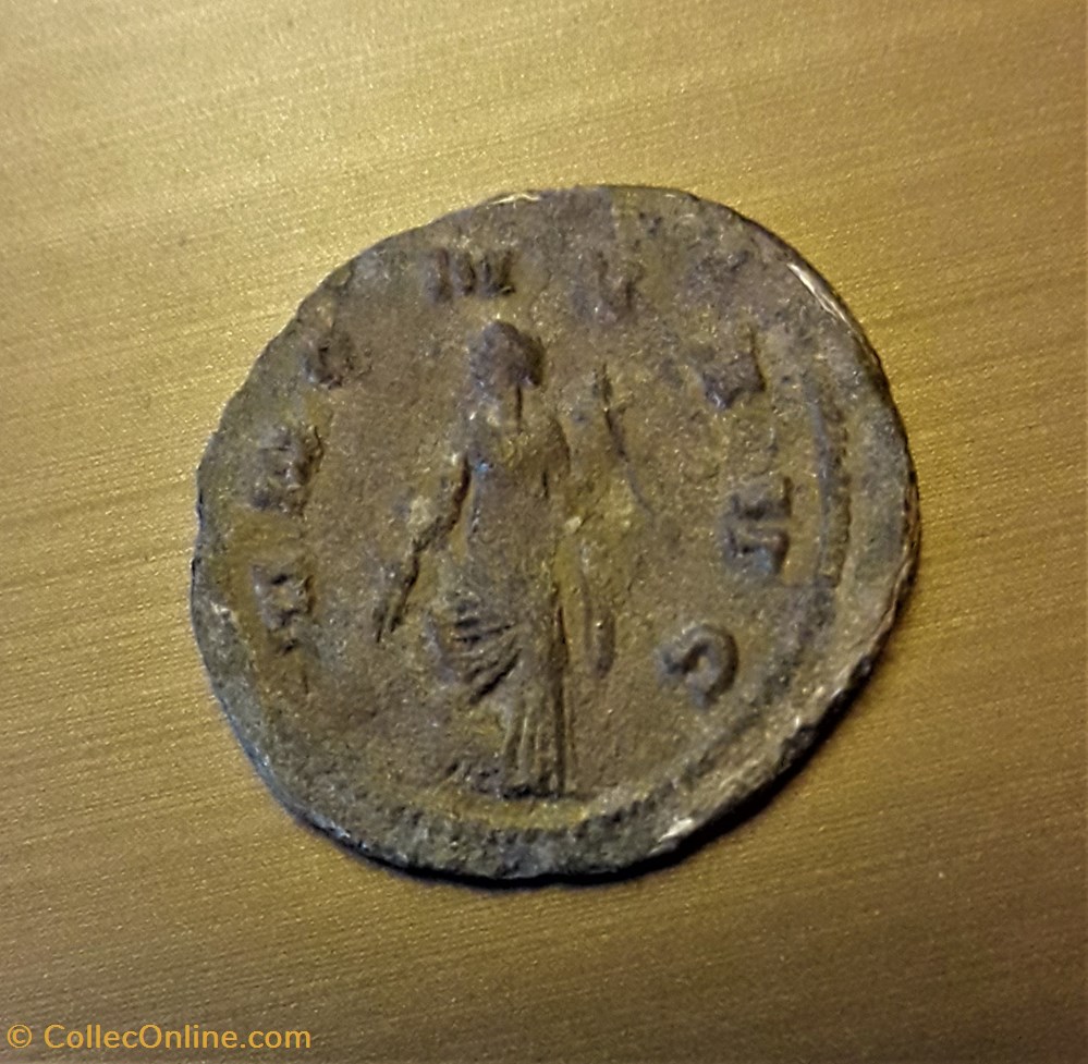 CLAUDE II Le Gothique Antoninien Avers : IMP C CLAVDIVS AVG - Revers : ANNONA AVG monnaie antiquite jc ap romaine republicaine imperiale claude ii le gothique antoninien avers imp c clavdivs avg revers annona avg