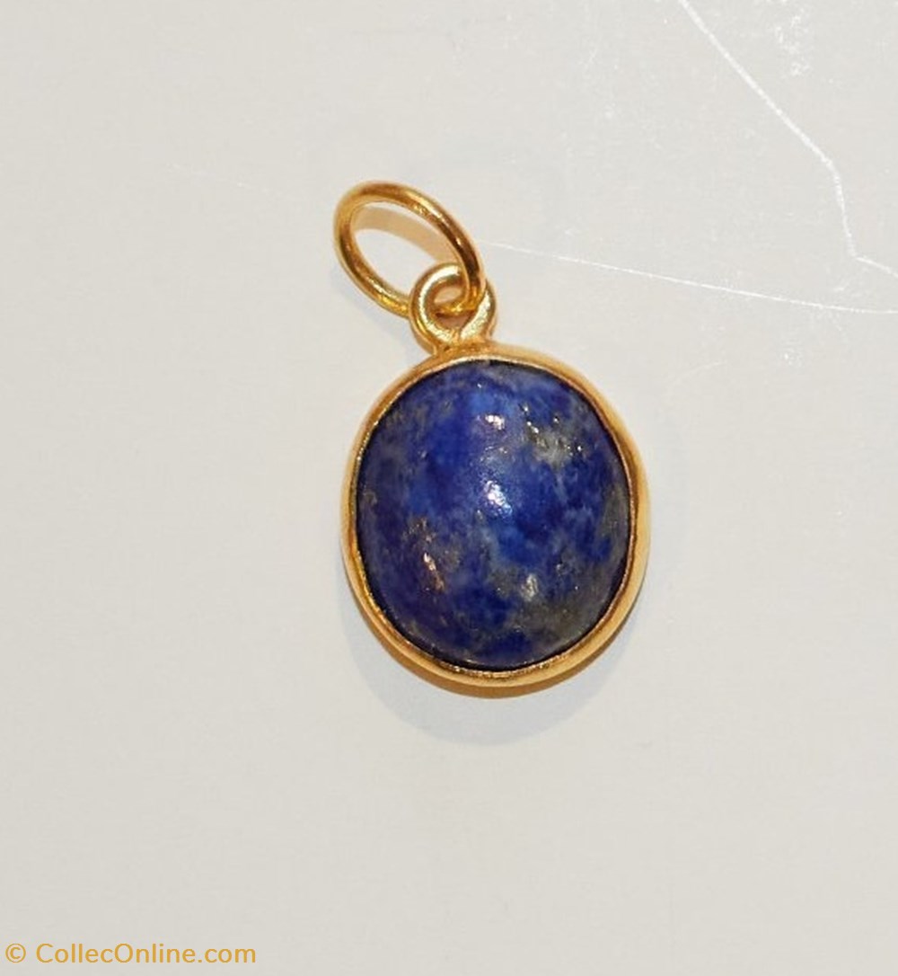 Berlock / Hänge lapis lazuli art antiquities berlock hange lapis lazuli