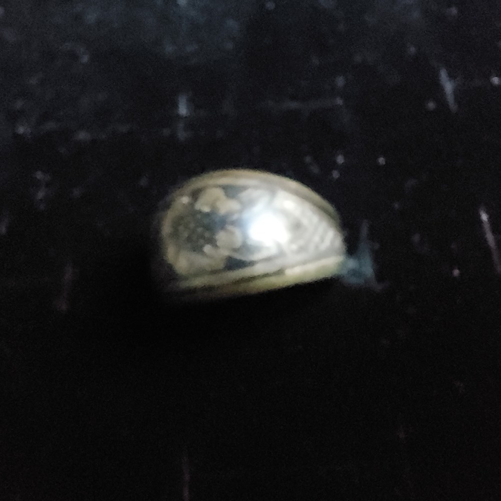 Silverring niello art antiquities silverring niello