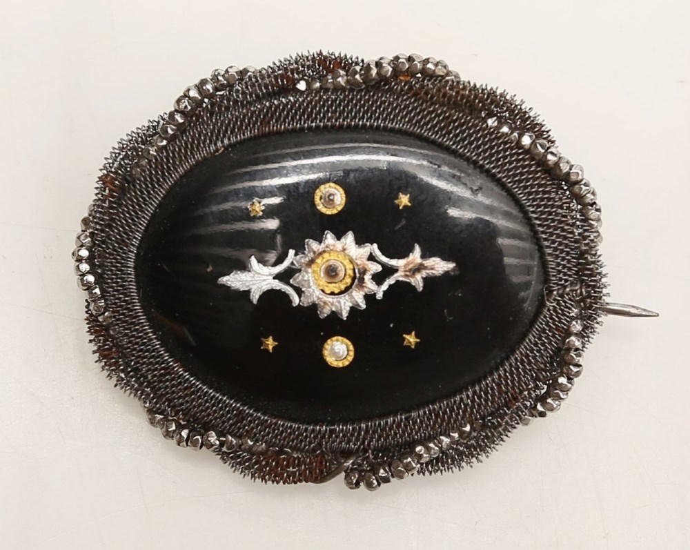 Brosch, silesian wirework art antiquities brosch silesian wirework