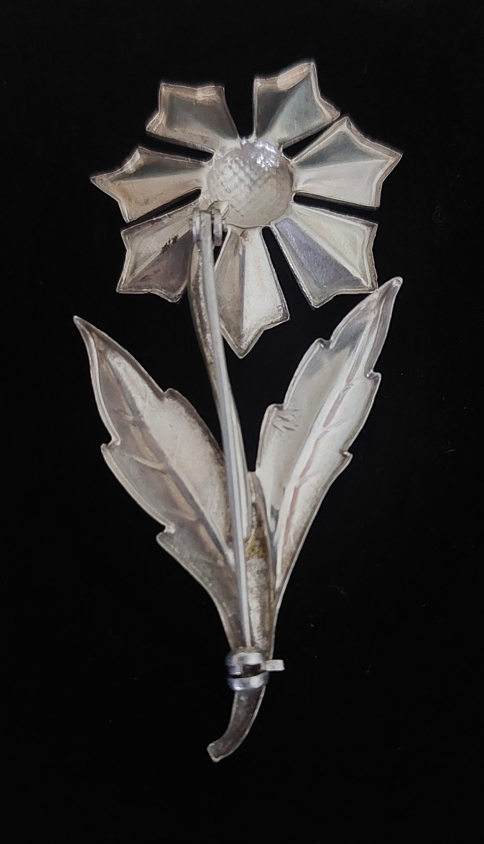 Silverbrosch, blomma art antiquities silverbrosch blomma