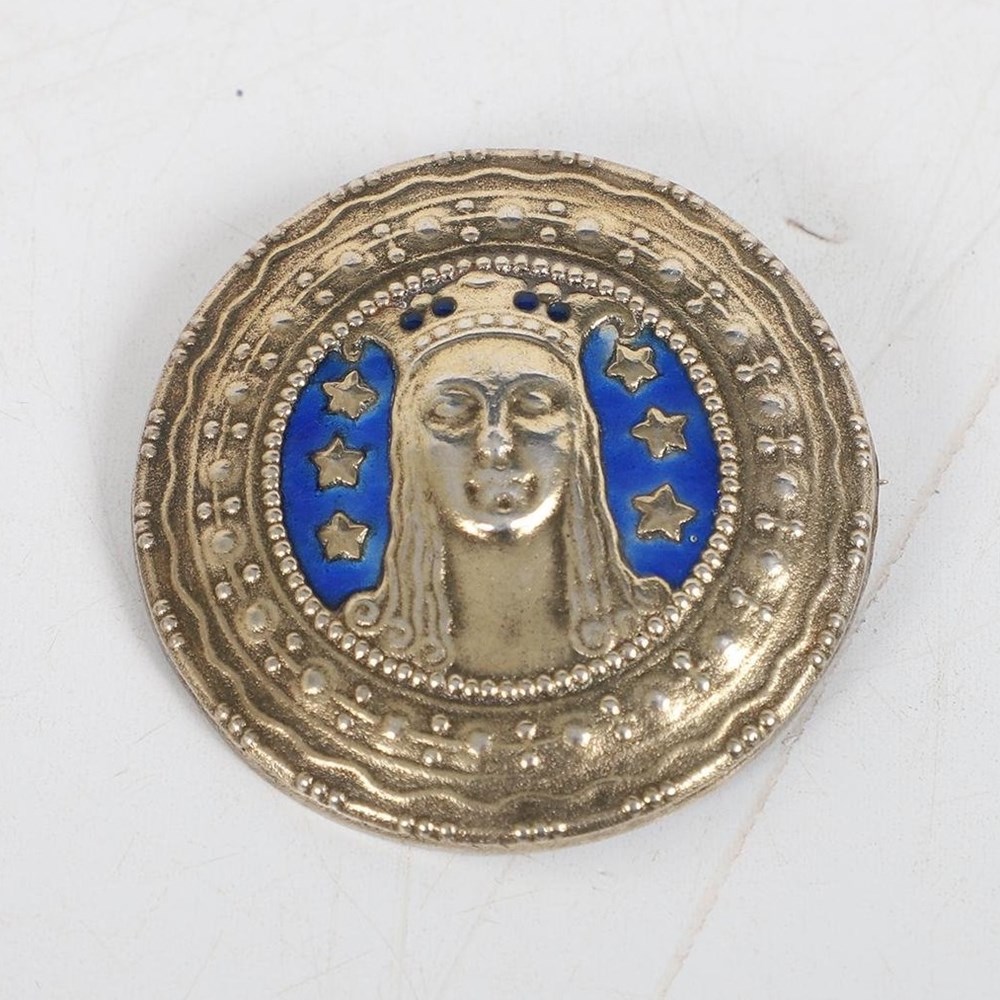 Brosch i silver Olof Ahlberg art antiquities brosch i silver olof ahlberg