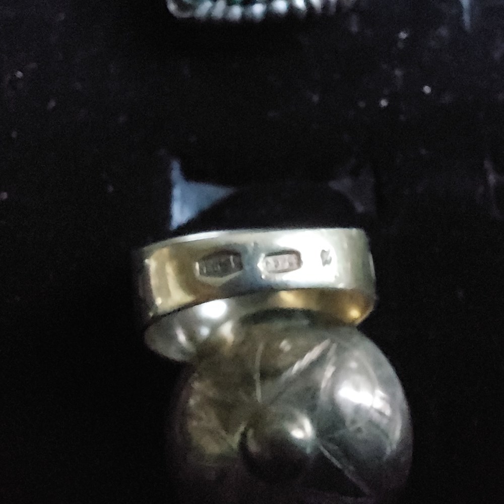 Silverring niello art antiquities silverring niello