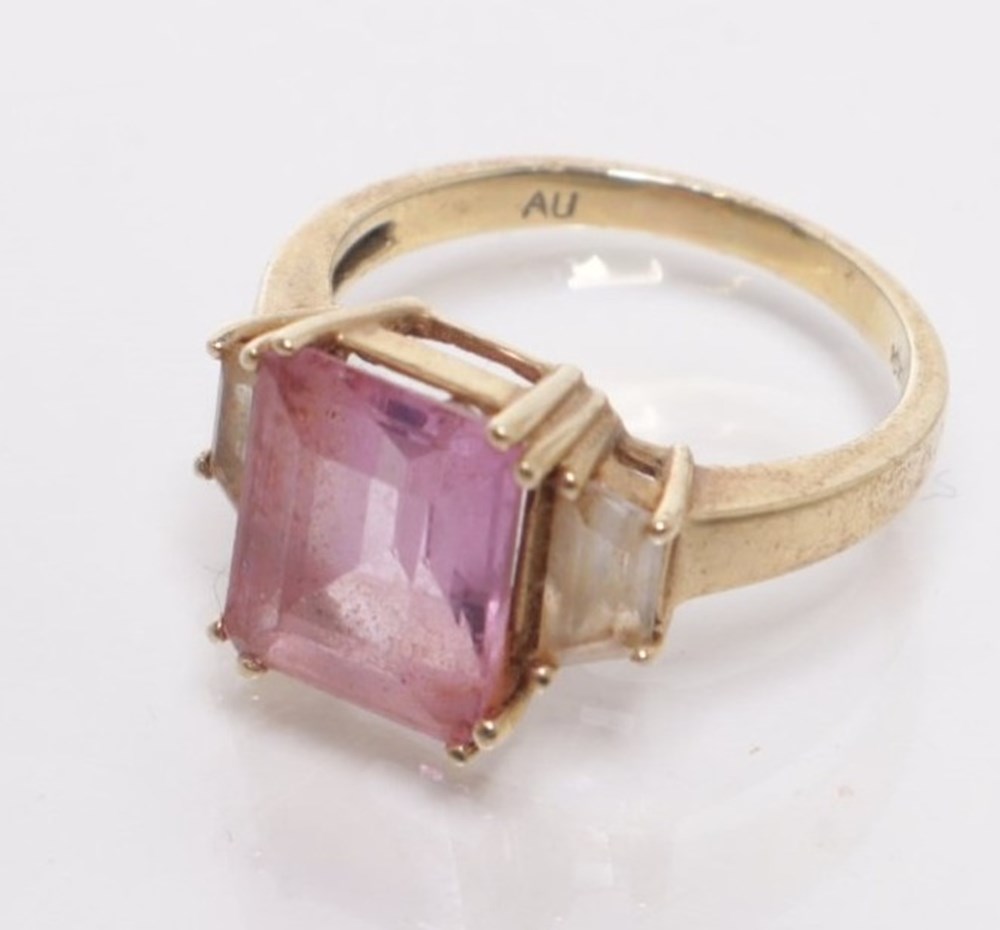 art antiquities ring rosa safir