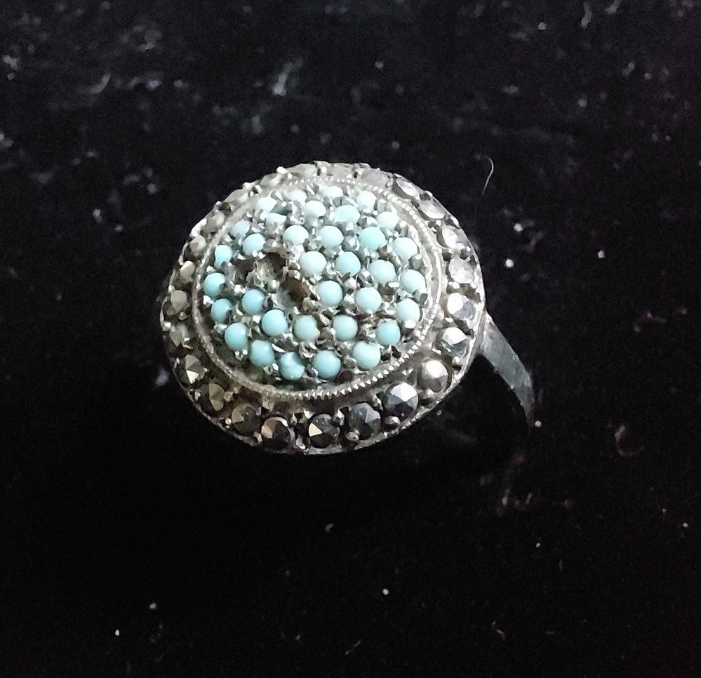 Silverring turkos art antiquities silverring turkos
