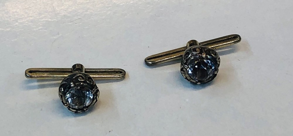 art antiquities skjortknappar silver vita stena
