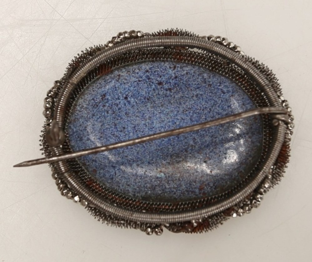 Brosch, silesian wirework art antiquities brosch silesian wirework