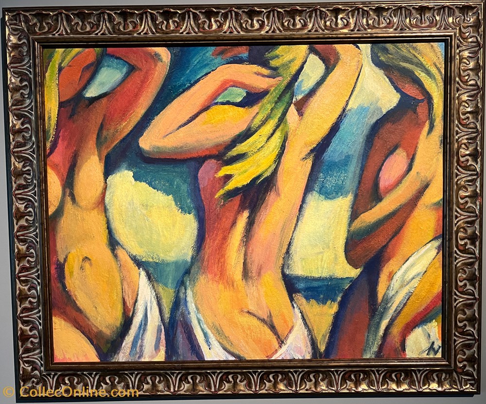 Im Meerwind kunst antiquitaten gemalde zeichnungen im meerwind
