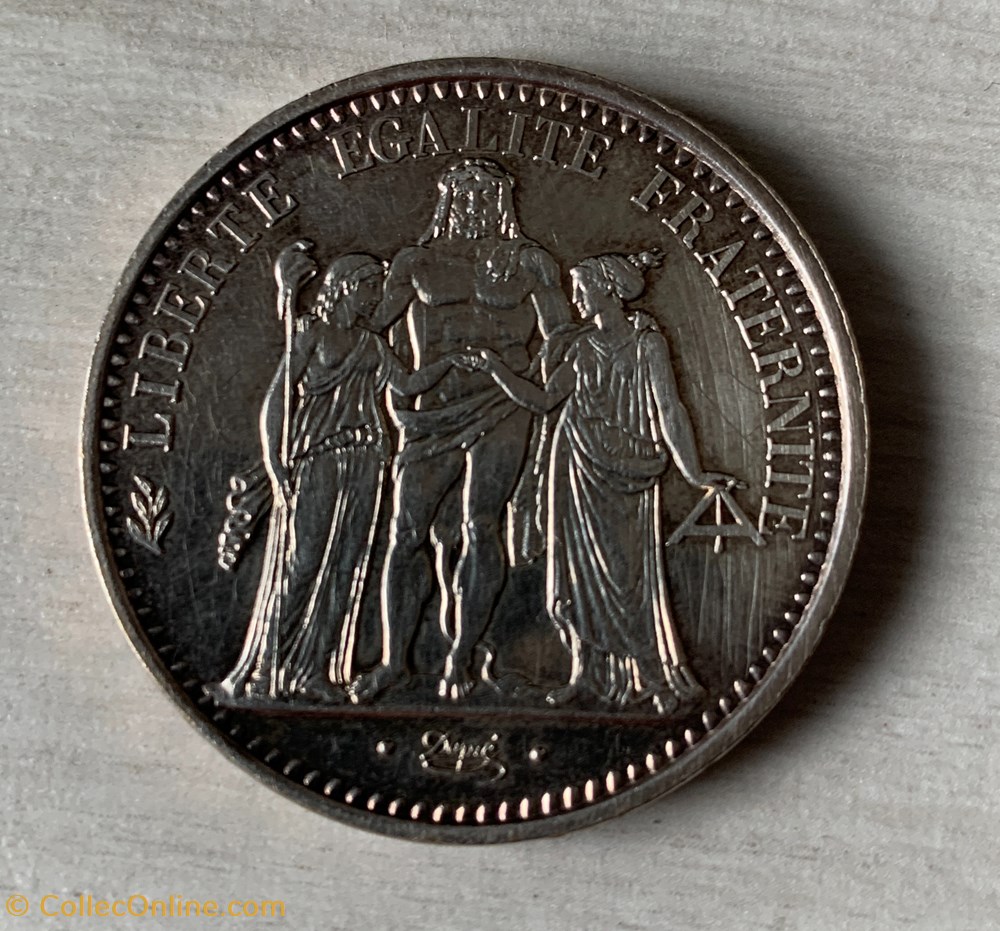 10 Francs - Hercules - France 1967 coin world 10 francs hercules france 1967