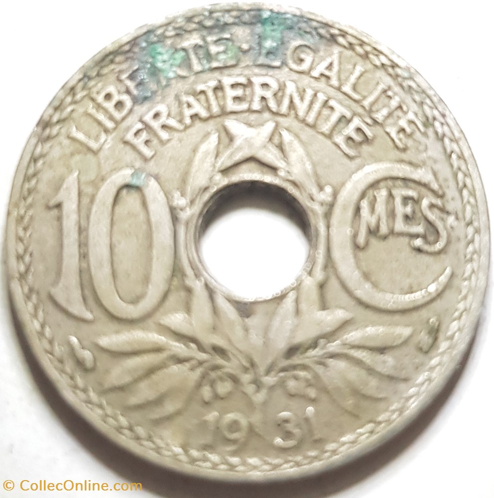 10 centimes Lindauer France 1931 monnaie moderne 10 centimes lindauer france 1931