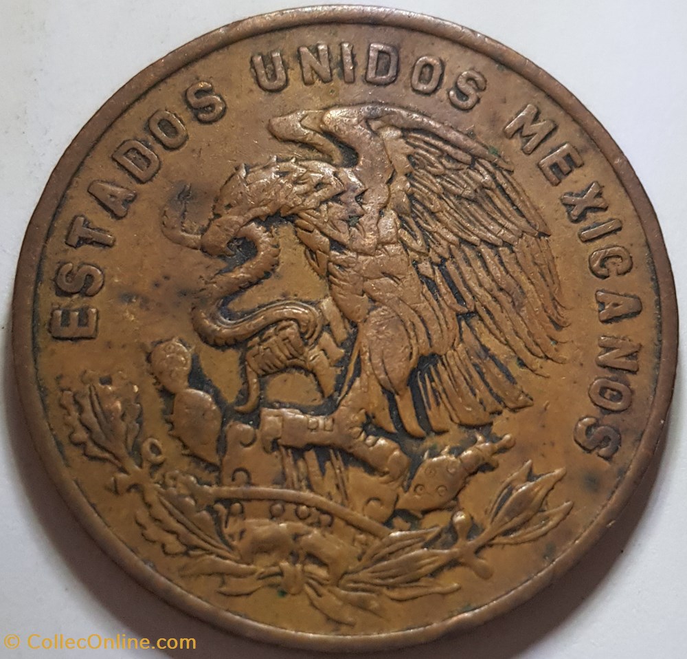 20 centavos 1969 Mexique monnaies monde 20 centavos 1969 mexique