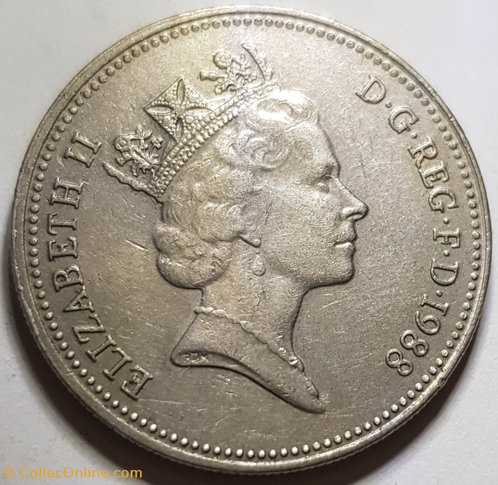 5 pence Elizabeth II Royaume-Uni 1988 monnaie monde 5 pence elizabeth ii royaume uni 1988