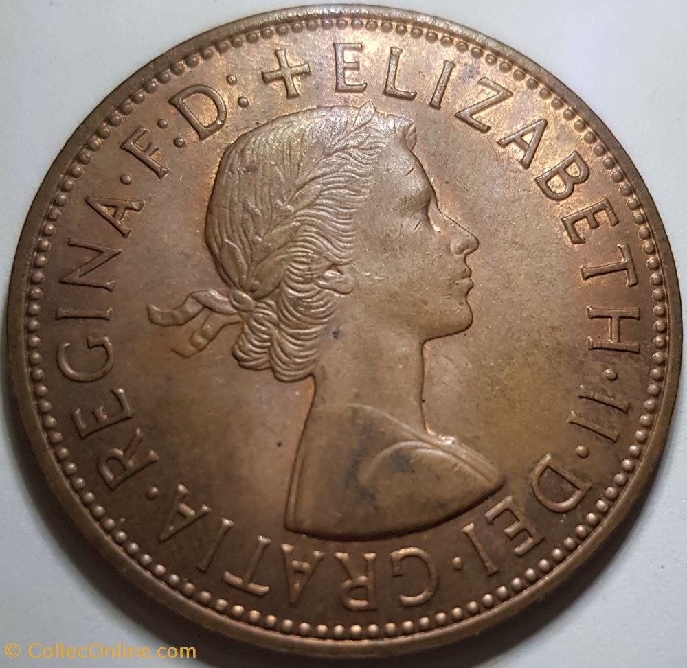 1 penny Elizabeth II Royaume-Uni 1967 1962 1966 monnaie monde 1 penny elizabeth ii royaume uni 1967 1962 1966