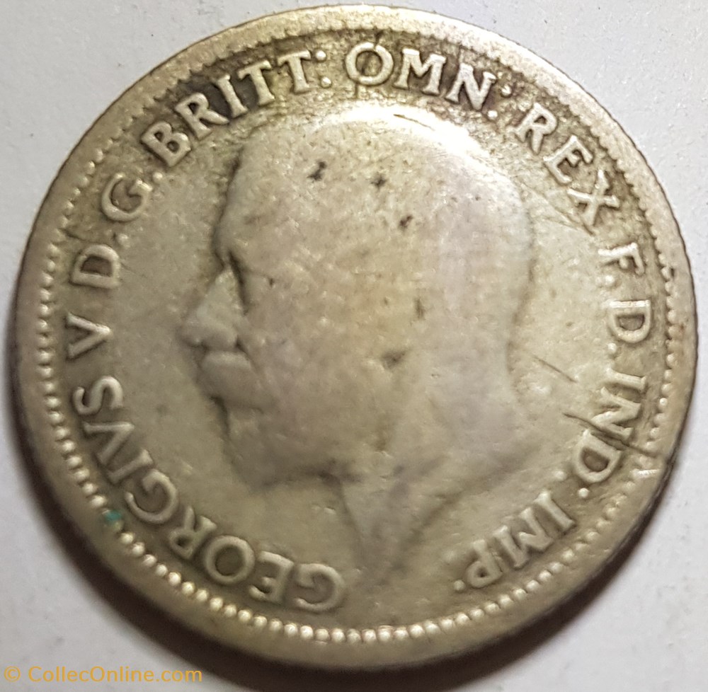 6 pence George V Royaume-Uni 1928 monnaie monde 6 pence george v royaume uni 1928