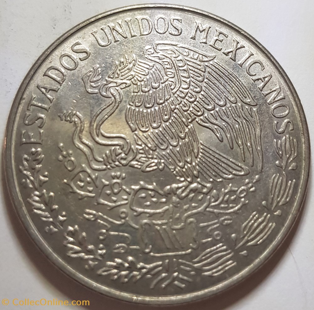 monnaies monde 1 peso 1971 mexique