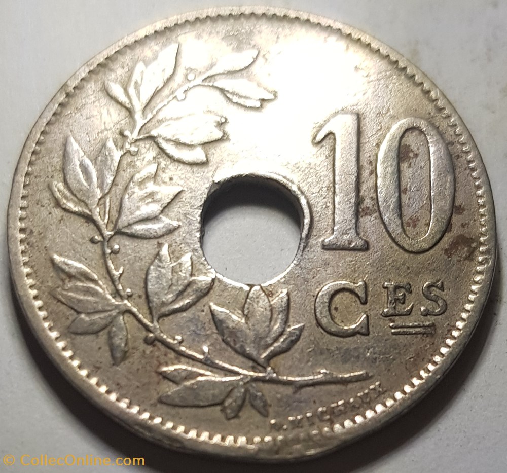 10 centimes - Albert Ier Belgique 1923 français monnaie monde 10 centimes albert ier belgique 1923 francais