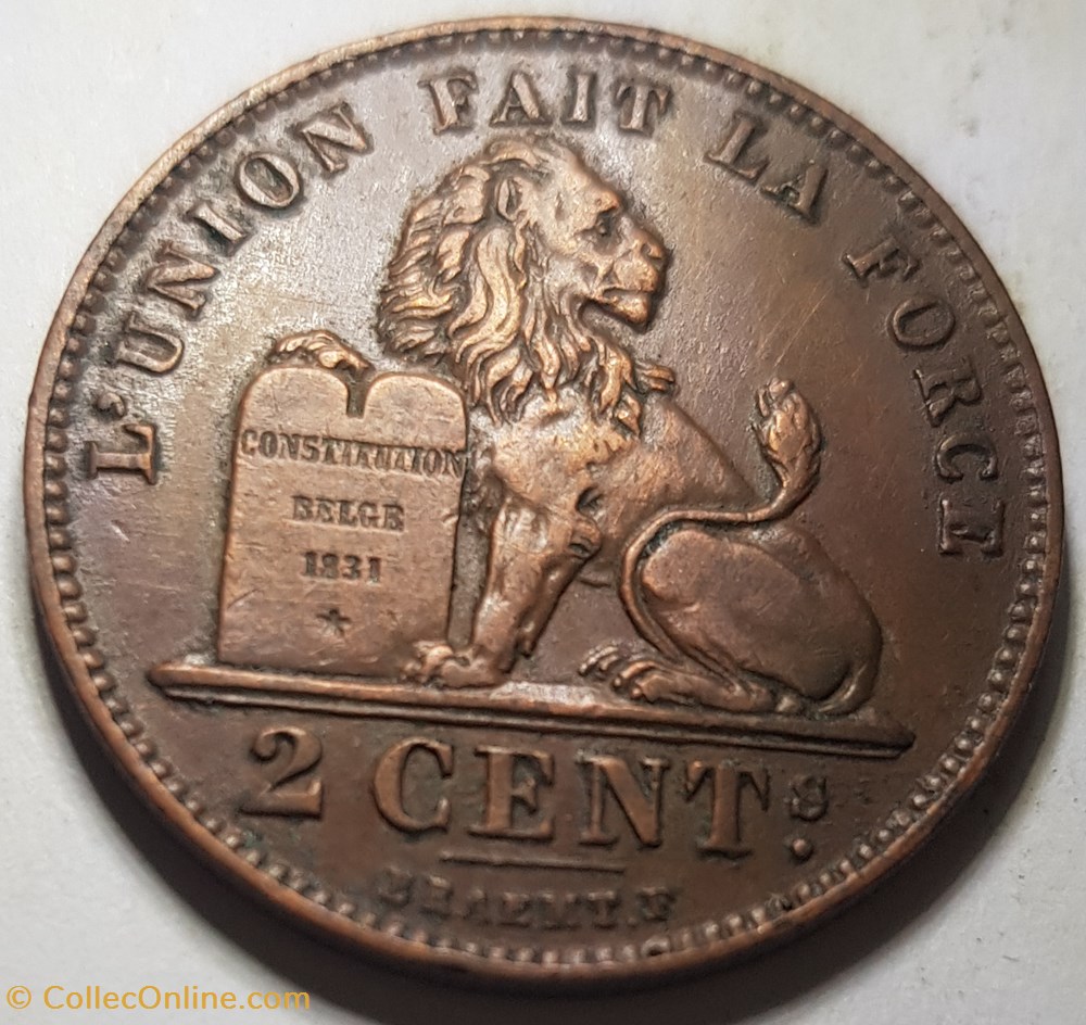2 centimes - Léopold II Belgique 1905 monnaie monde 2 centimes leopold ii belgique 1905